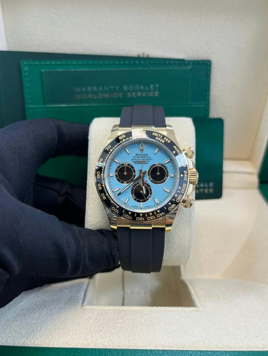 Daytona Oro-Tiffany 40mm Oysterflex 126518